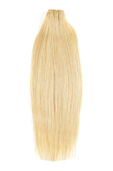 Blond  Deschis Cenusiu Extensii Cusute Premium